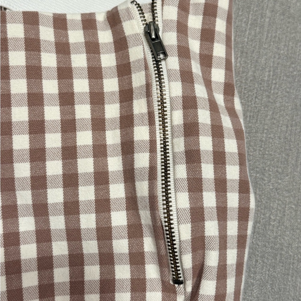 a new day Gingham Straight Leg Pants - Picture 3 of 6